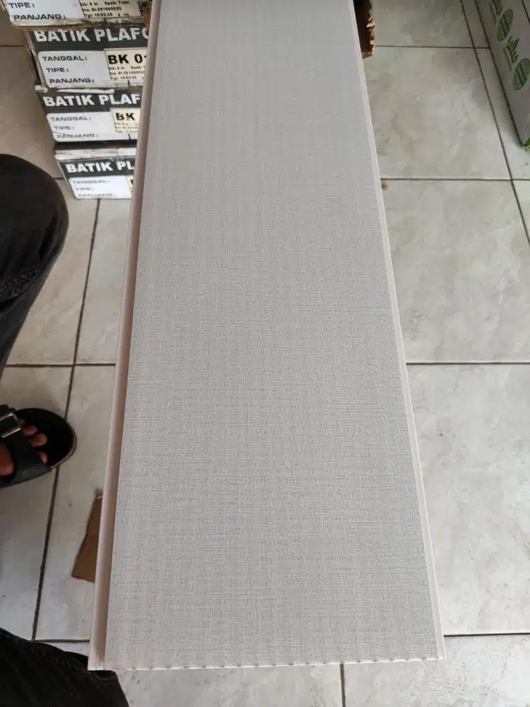 Plafon pvc terpasang