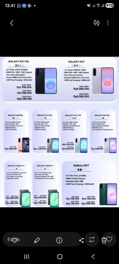 Samsung Galaxy A07 5G 6+6/128