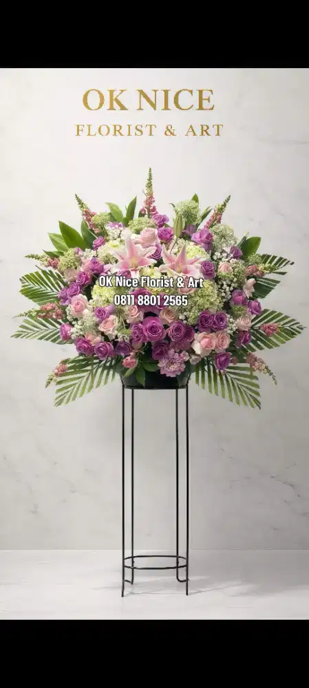 Hand bouquet, papan bunga dukacita wedding