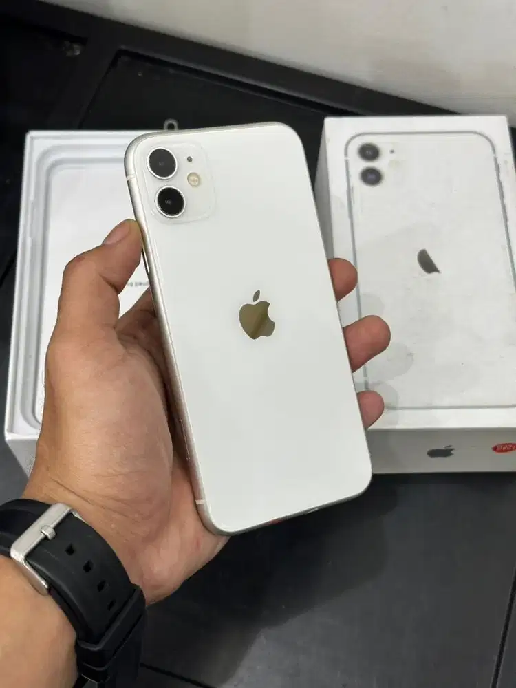 Iphone 11 inter all op 128Gb HB 85% lengkap gada kendala