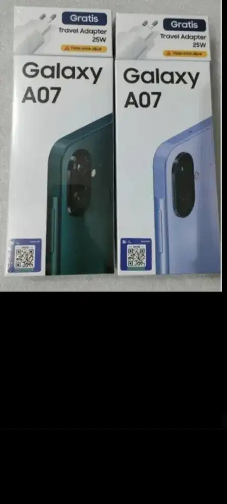 Samsung galaxy A07 ram 8gb 256gb dan4/64 resmi