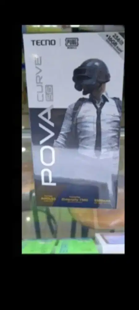 Tecno pova 5G curve 8/256 layar lengkung lebihdr camon 40 pro resmi