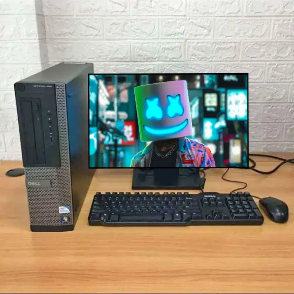 PC GAMING FULSET + LCD + RAM 8 GB + VGA 1 GB + HD 500 GB + GAMES APP