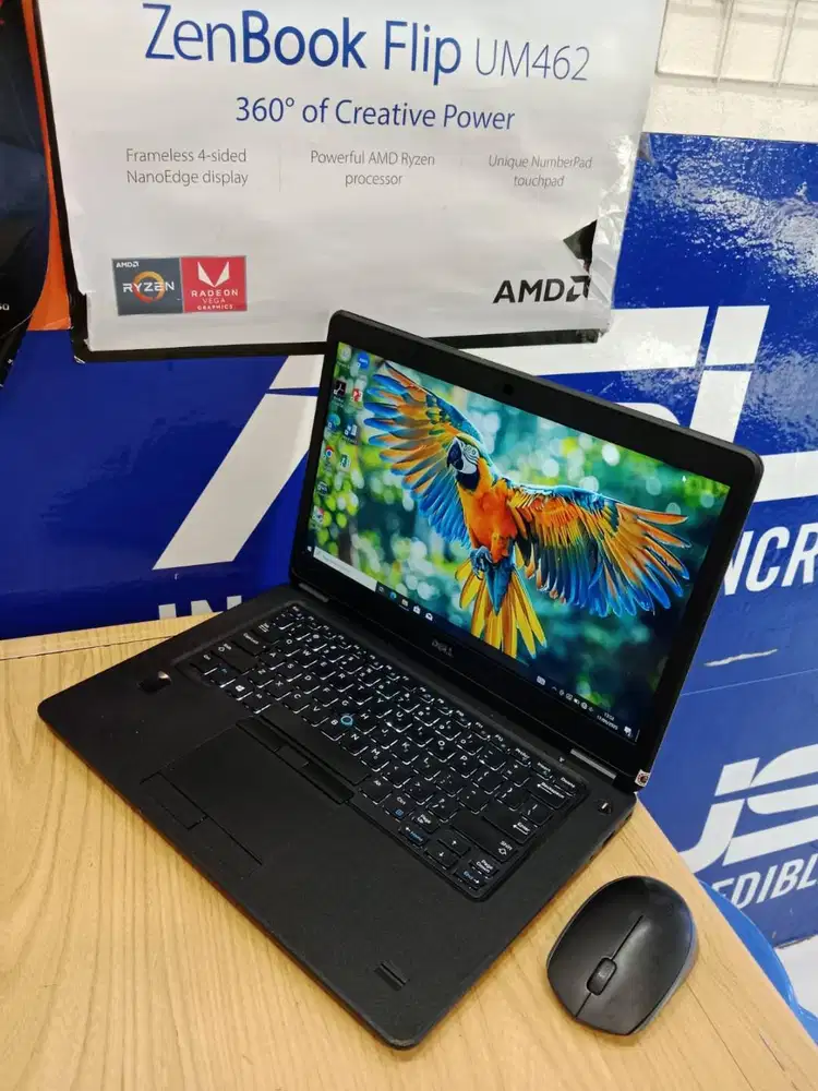 DIJUAL LAPTOP DELL LATITUDE E7450 CORE i7 RAM 8GB SSD 128GB SIAP PAKAI