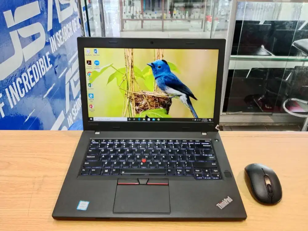 DIJUAL SIAP EDITING LAPTOP LENOVO THINKPAD T470P CORE i7 RAM 8GB