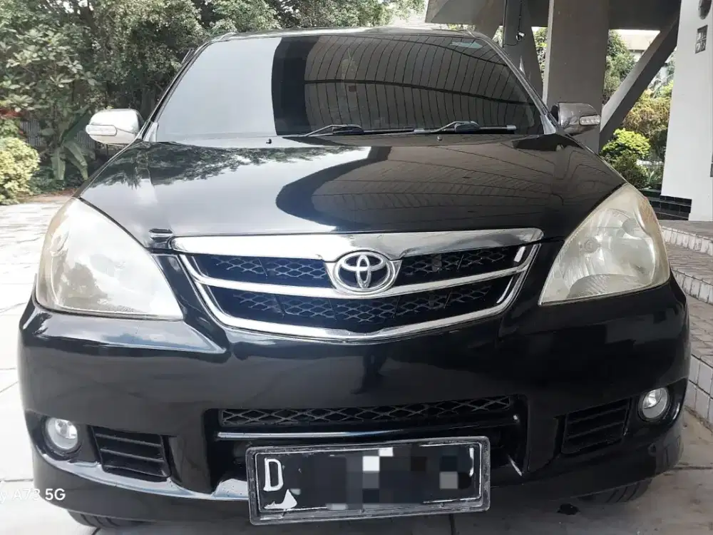 Avanza G Manual 2011 black ac dobel velg racing pajak isi  istimewa