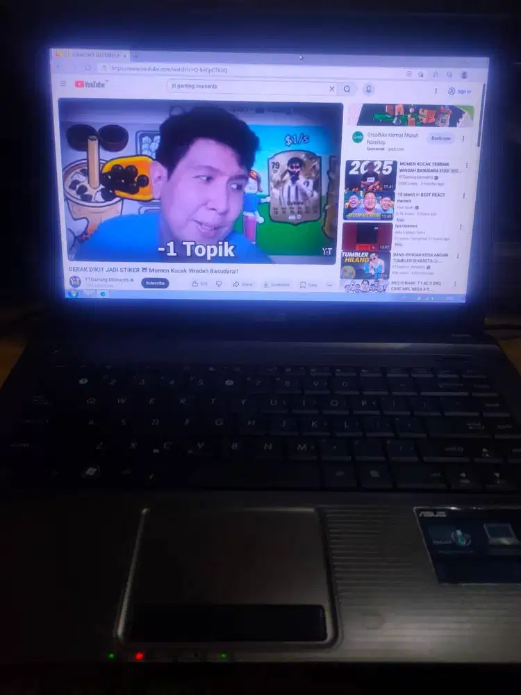 LAPTOP ASUS X44A PENTIUM B960 RAM 2GB HDD 160GB