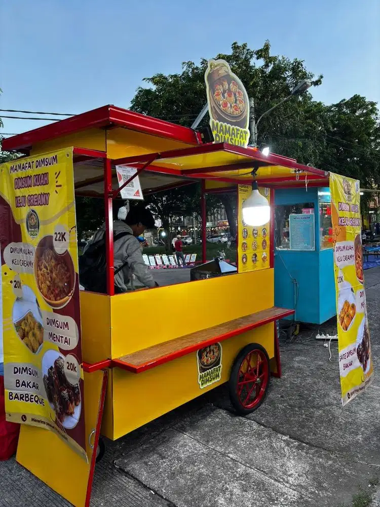 Dijual gerobak second bagus