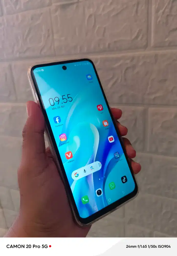 Tecno Spark Go 1 Ram 4+4/128GB umur 3 mingguan