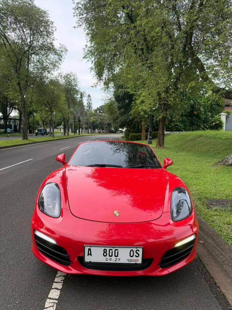 Porsche Boxster 2013 2.7 Convertible