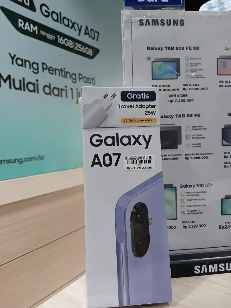 Ready samsung A07 4/64 garansi resmi 1tahun atlantis dahsyat