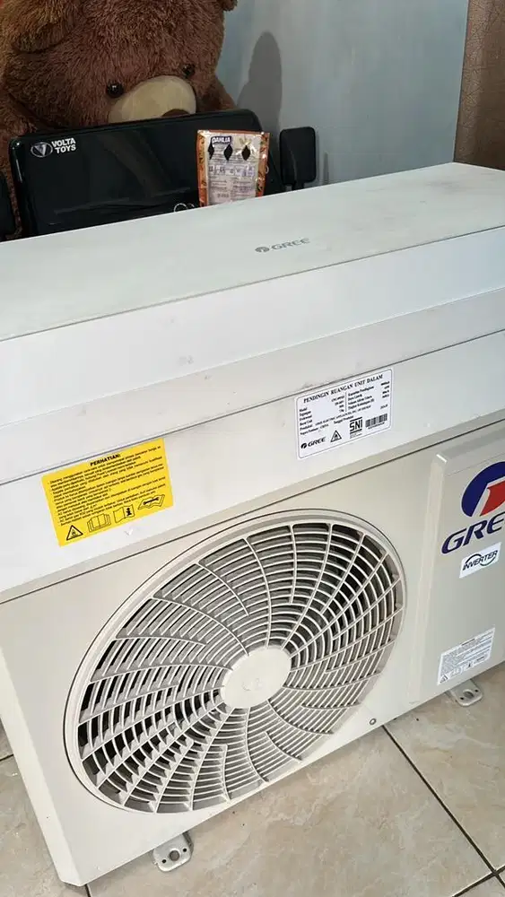 AC Gree Inverter 1 PK + Pipa 4 Meter