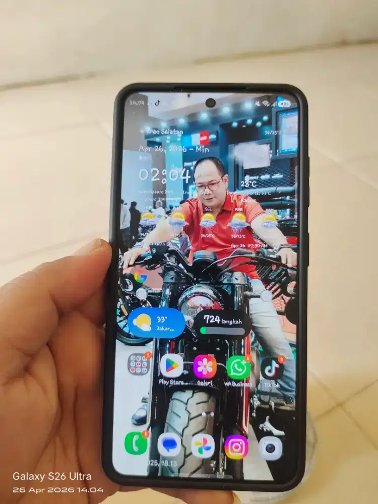 Samsung S26 Basic 12/256 Hitam