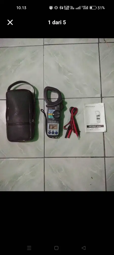 Dijual Tang Ampere Kyoritsu 2003A Digital Clamp AC DC