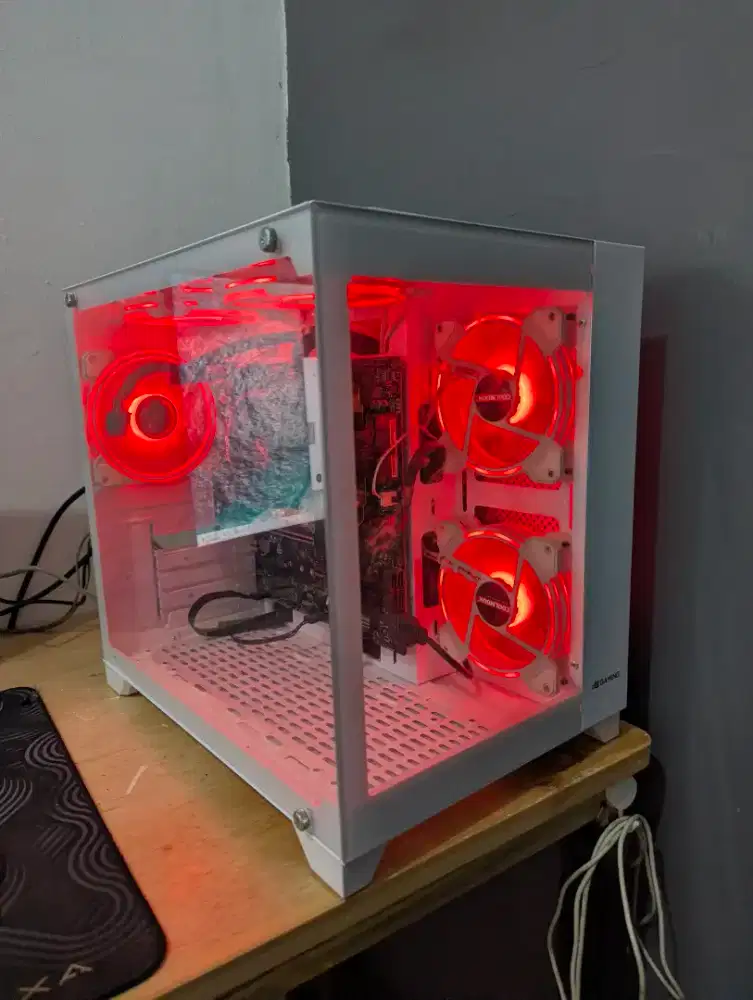 Komputer pc gaming ryzen 5 5500gt | b550m | ram 8gb | nvme 256gb
