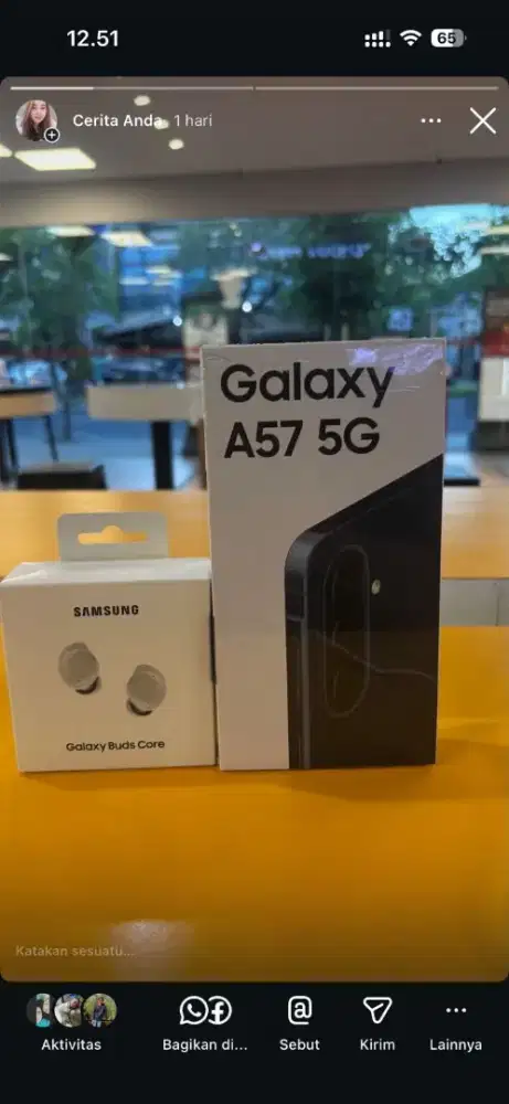 Promo samsung a57 ram 8/256gb