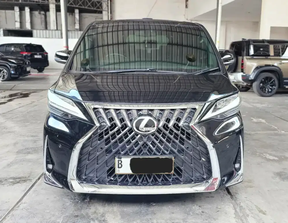 Toyota Alphard 2.5 G AT Upgrade Lexus LM 350 2017 Hitam Mulus Gress