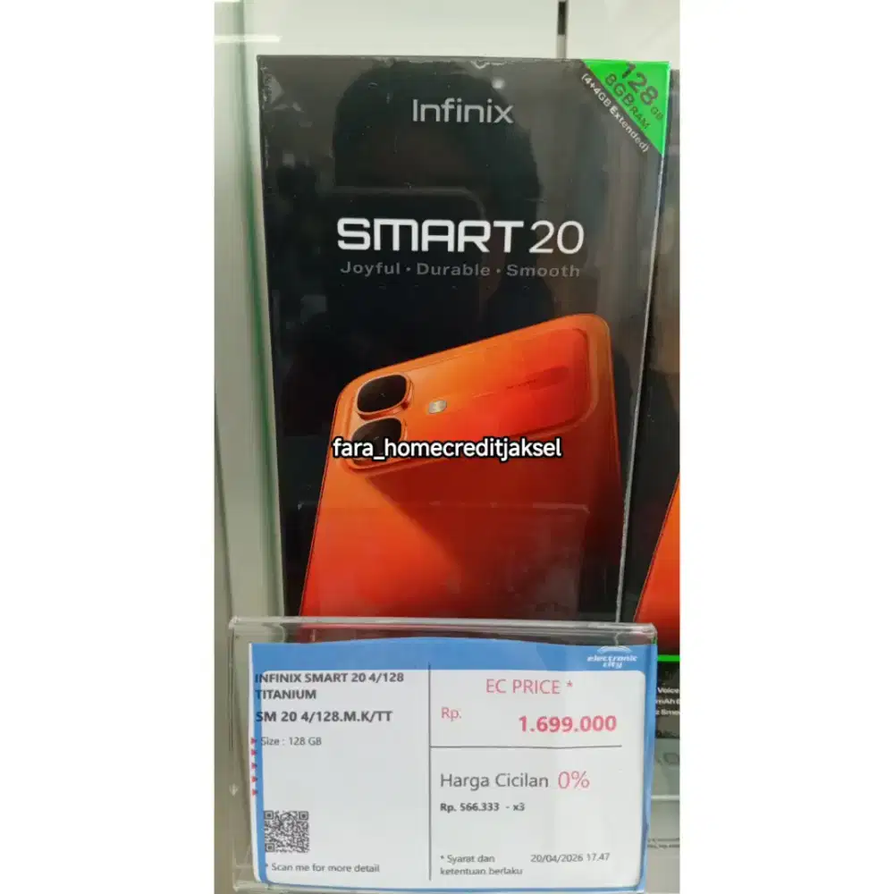 Infinix Smart 20 4/128GB Titanium