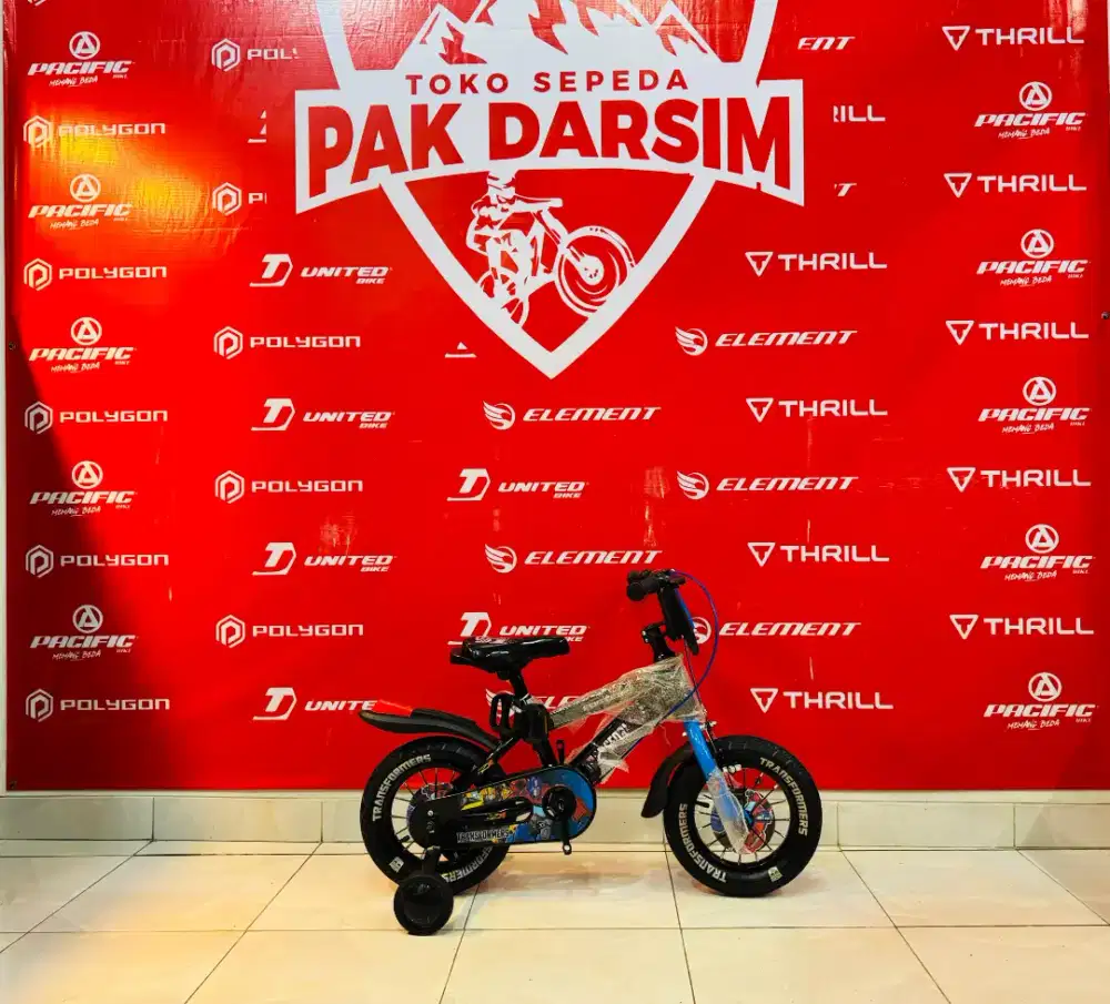 Sepeda BMX 12 Inc Ban 2.5 tameng