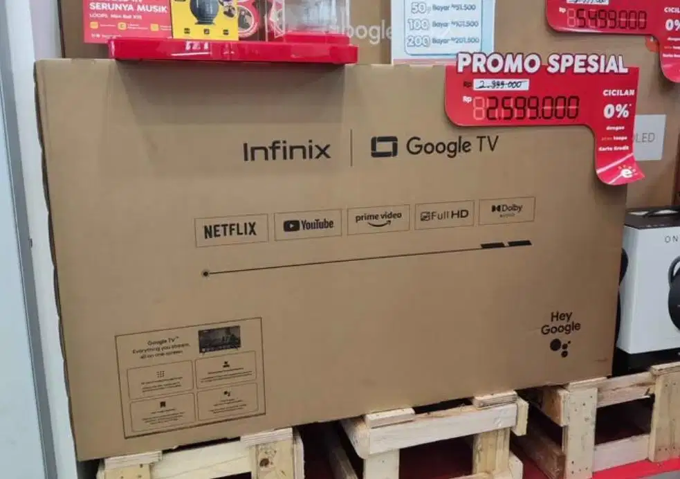 Infinix google tv X5L 43 inch