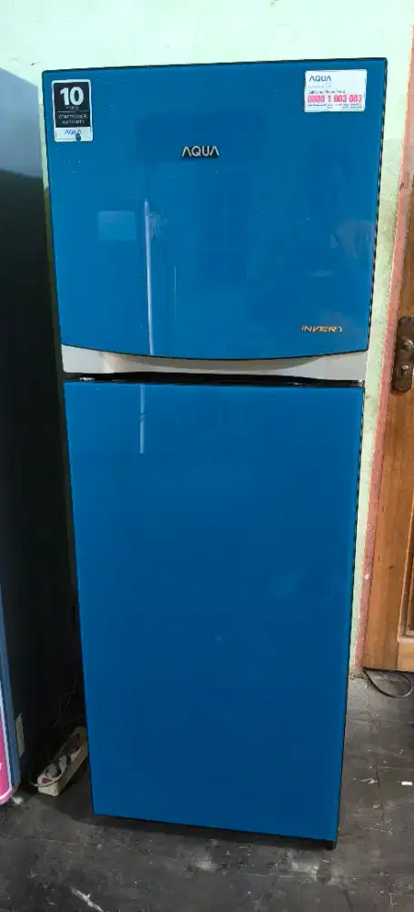 Kulkas 2 pintu Aqua inverter 100% orisinil nominus