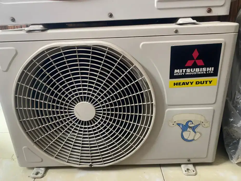 Jual AC split 1/2 Pk 2 bh merk Mitsubishi dan Teco
