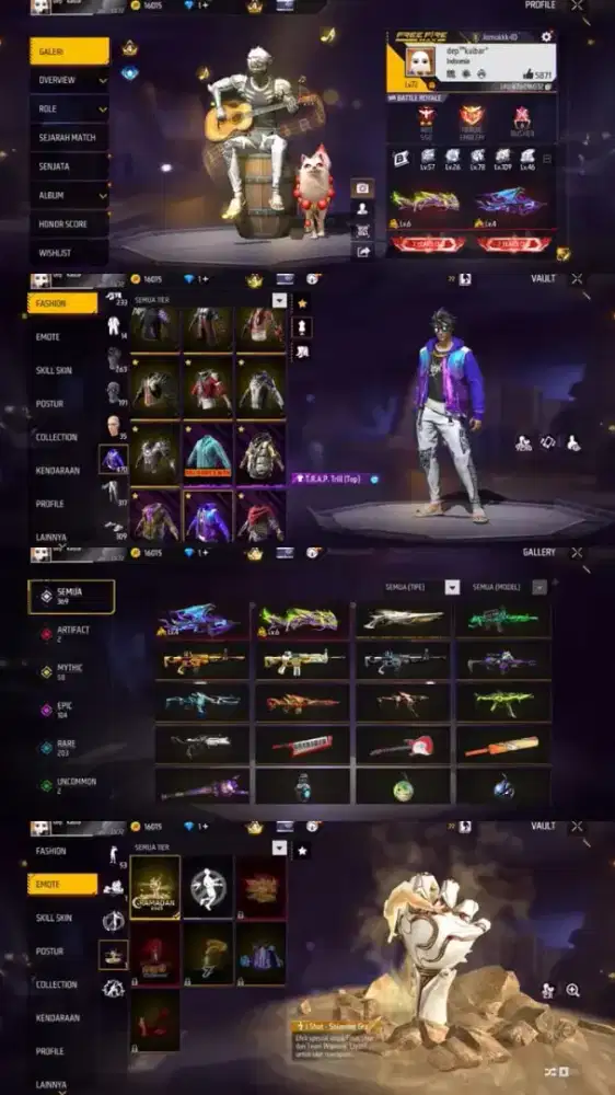 Jual akun Ff murah dan aman