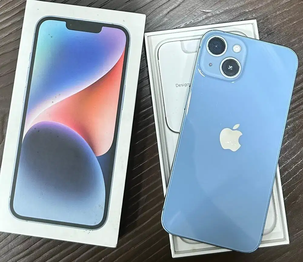 Iphone 14 128gb blue Ibox normal fullset