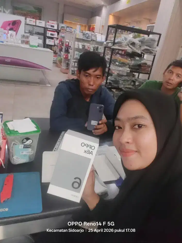 Oppo A6x 6/128 cash & bisa cicilan DP 0