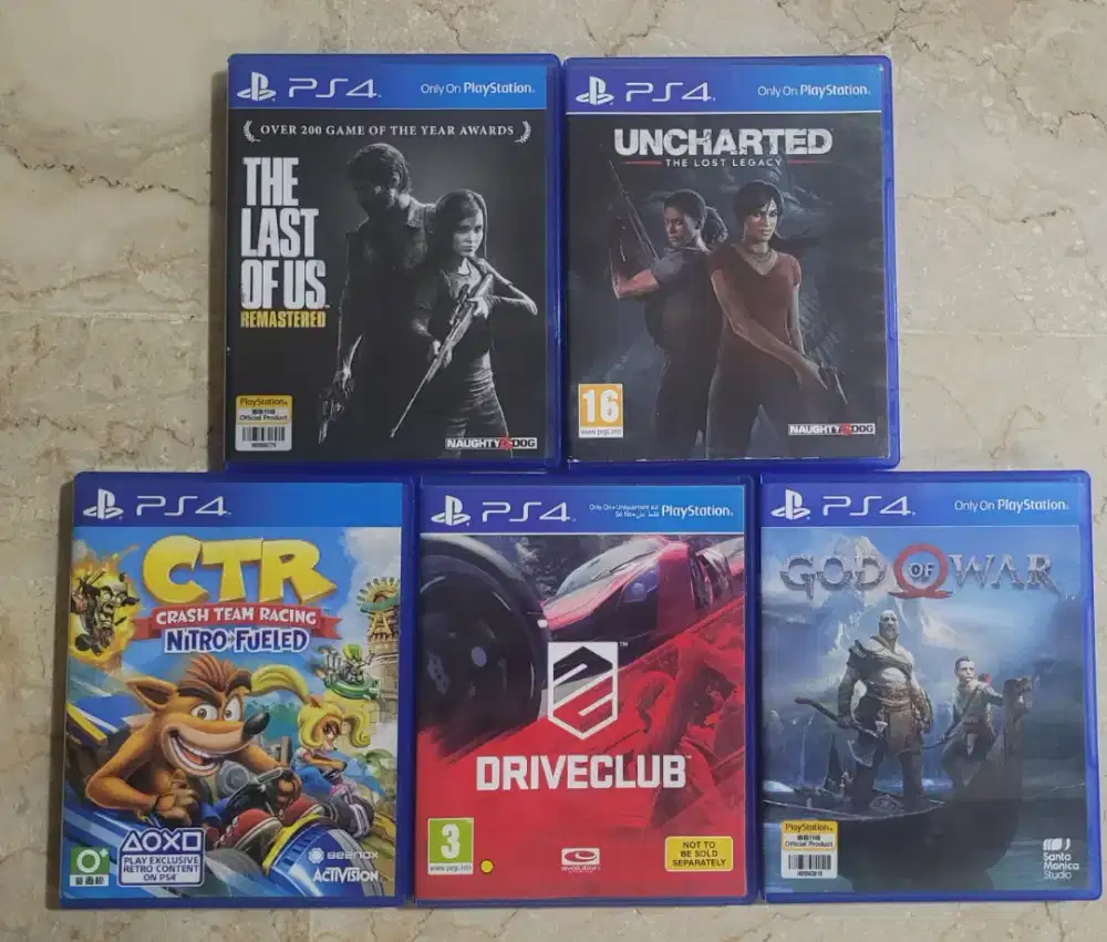 Kaset ps4 blu ray dvd