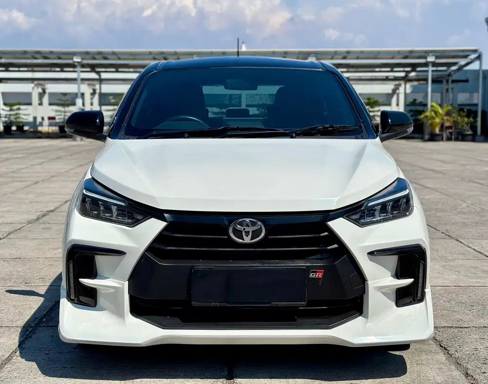 [LOW KM 18.000] AGYA GR SPORT TWO TONE AT 2023 PUTIH TT 2024 MATIC