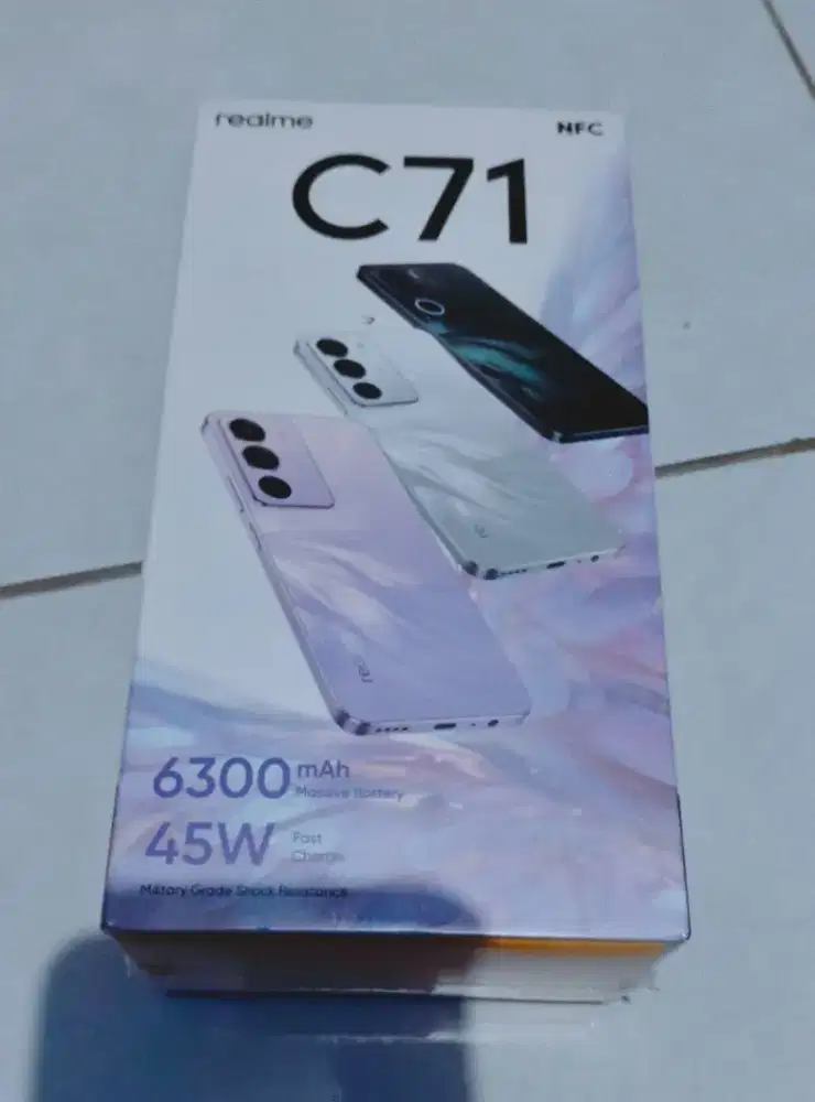 Realme c71 NFC ram 8+16/128 Segel Dus Belum Dibuka