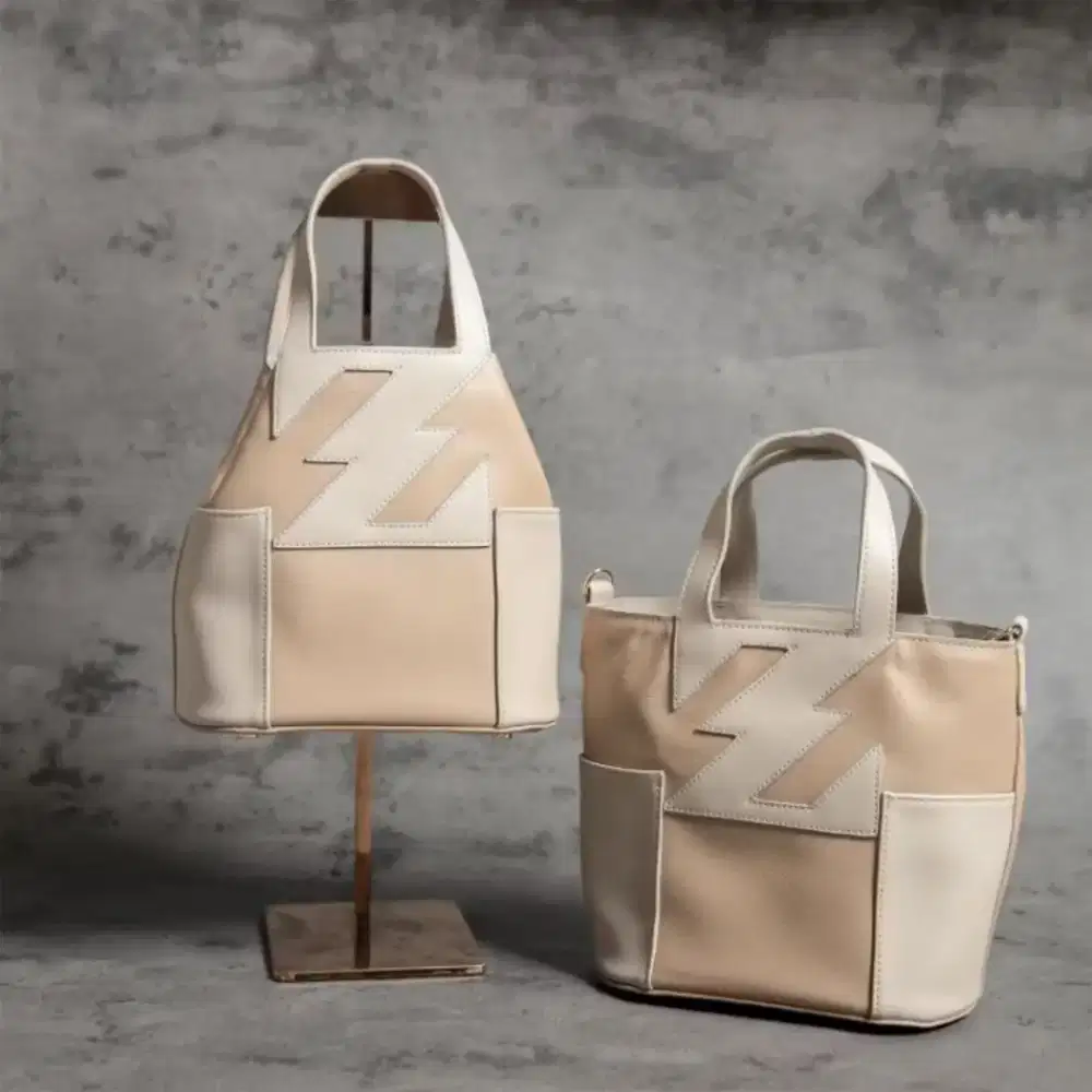 Tas zaskia sungkar warna Beige