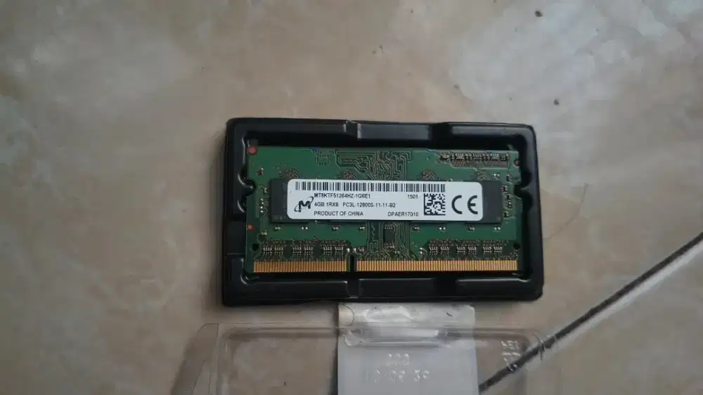 Memori laptop 4 GB ddr3L pc 12800 sodimm ram