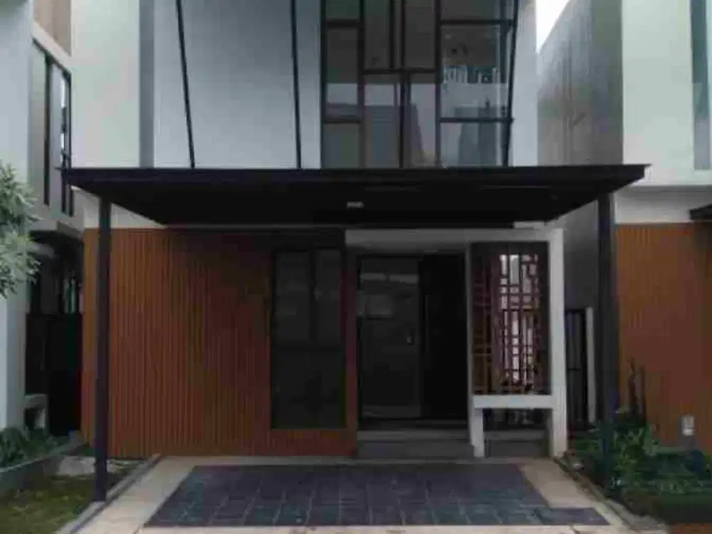 DISEWA RUMAH 2 LANTAI MODERN MINIMALIS LEBAR 7 @KAWASAN KOTA MANDIRI JAKARTA GARDEN CITY AEIN MALL CAKUNG