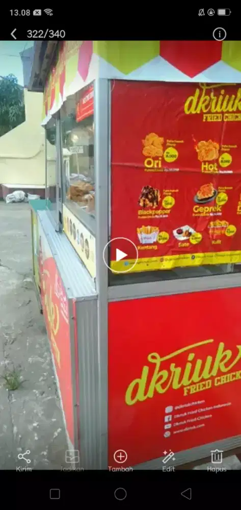 Lowongan jaga kedai friedchicken