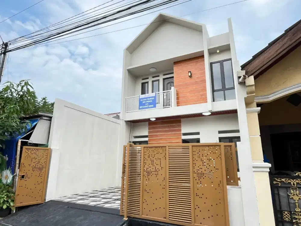 DI JUAL RUMAH MURAH SCANDINAVIAN DI GRAHA HARAPAN BUMYAGARA MUSTIKAJAYA