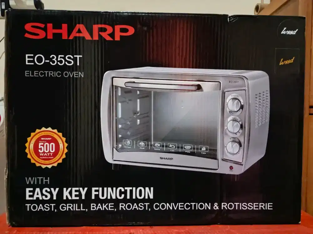 Oven Listrik Sharp & Air Fryer Orange