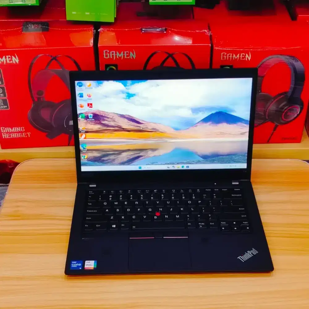 Di Jual ThinkPad T14 i5 Gen 11 RAM 16GB Like New - Seri Bisnis Tangguh