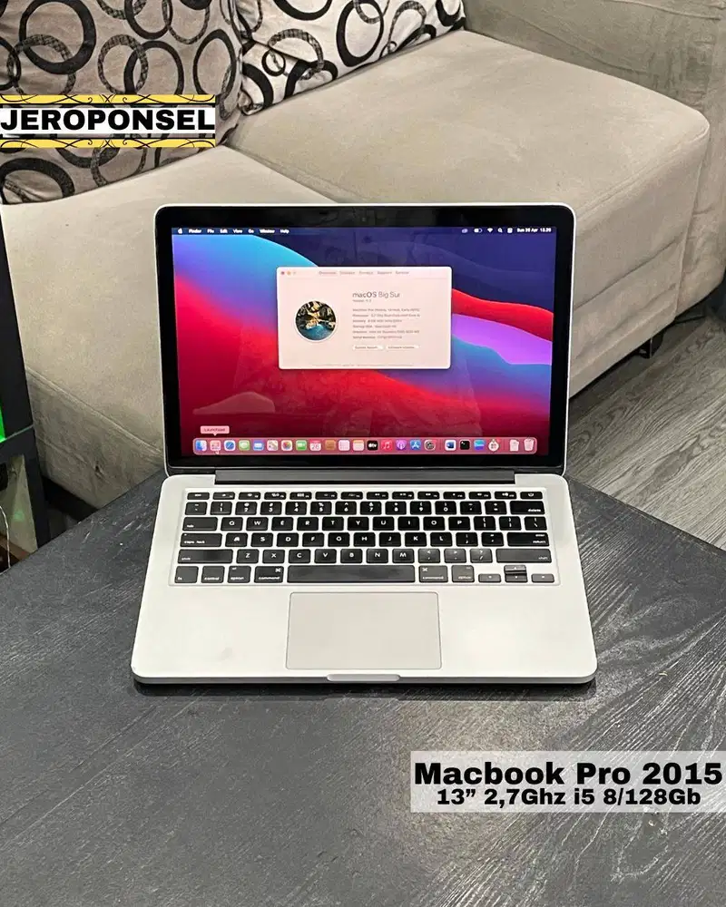 MACBOOK PRO 2015 13” i5 8/128Gb ORIGINAL GARANSI MURAH