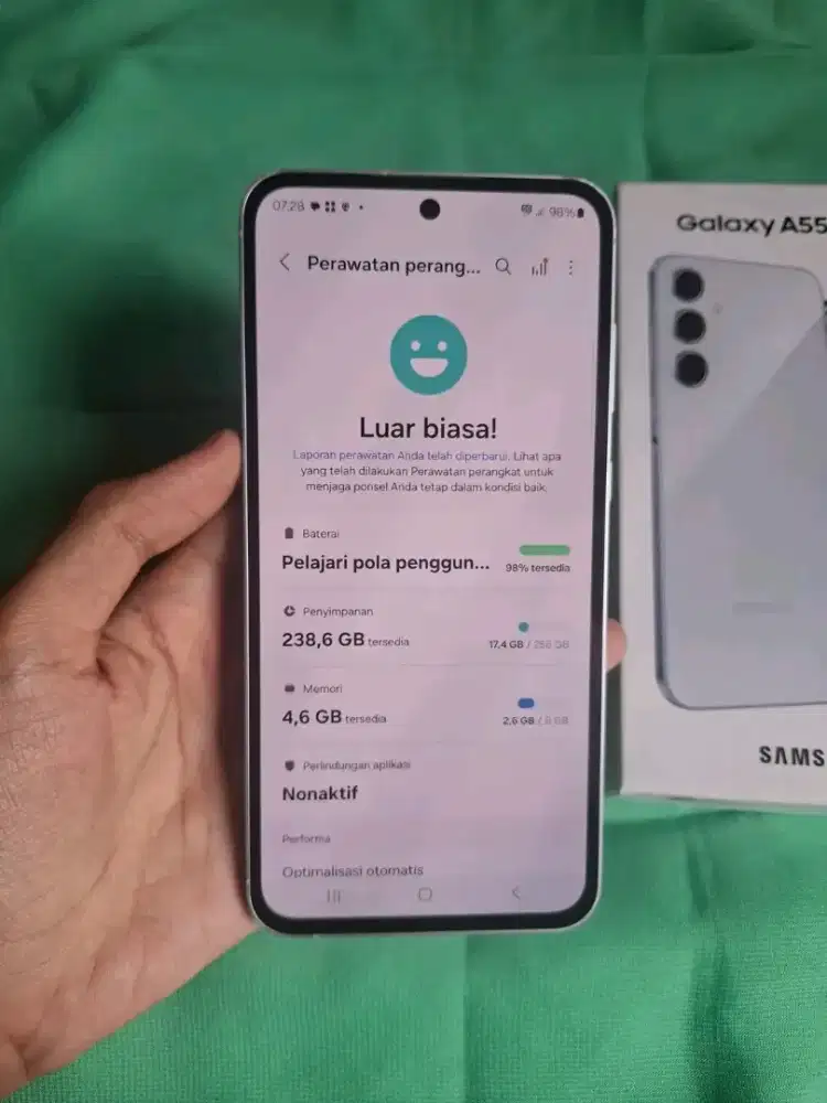 D jual atau tt/ bt samsung a55 ram 8/256