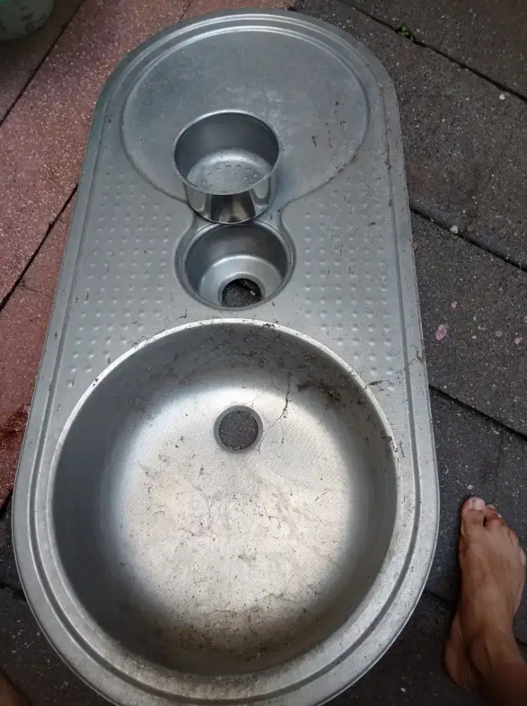 Bak cuci piring /Kitchen sibuk stenliss