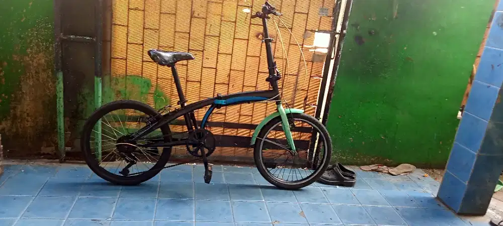 Sepeda lipat UK 20 speed