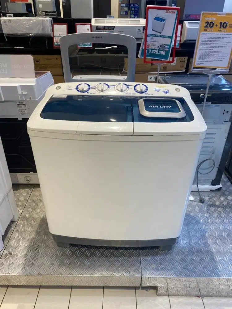 Mesin cuci SANKEN 2 tabung 11KG