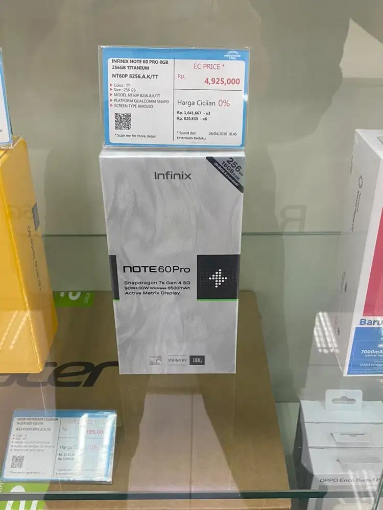 Infinix Note 60 pro 8GB 256GB Titanium