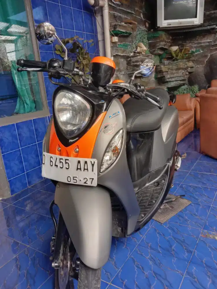 Motor yamaha fino fi blue core 125 2017