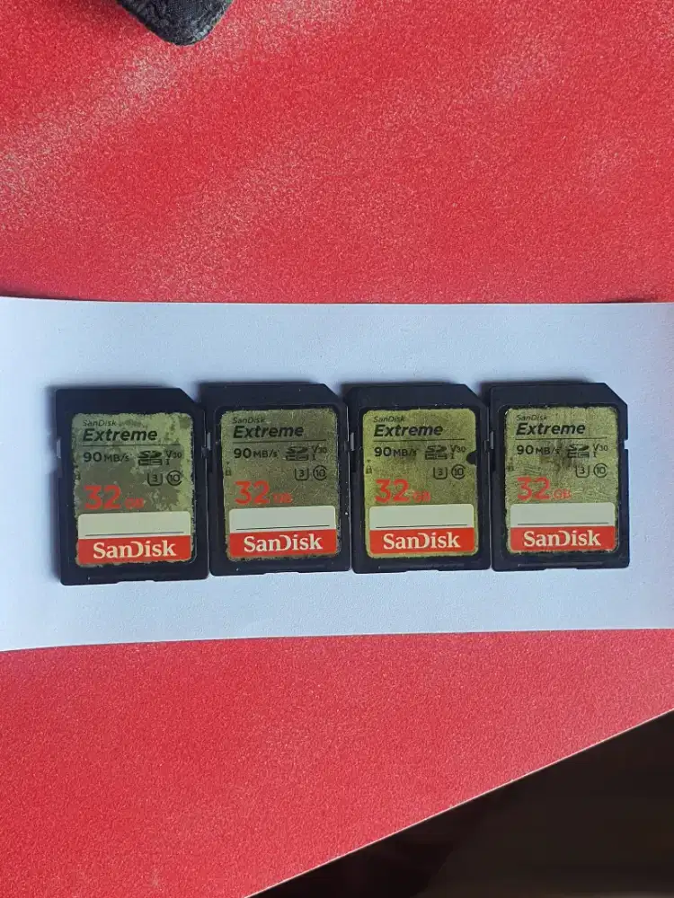 Memory SD CARD SanDisk Extreme 32GB second Original