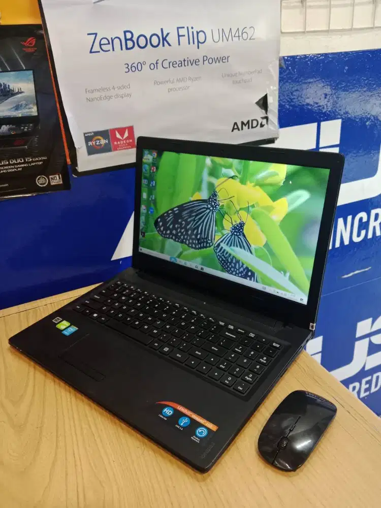 DIJUAL SIAP EDITING LAPTOP LENOVO IDEAPAD 100 CORE i5 RAM 8GB SSD 480G