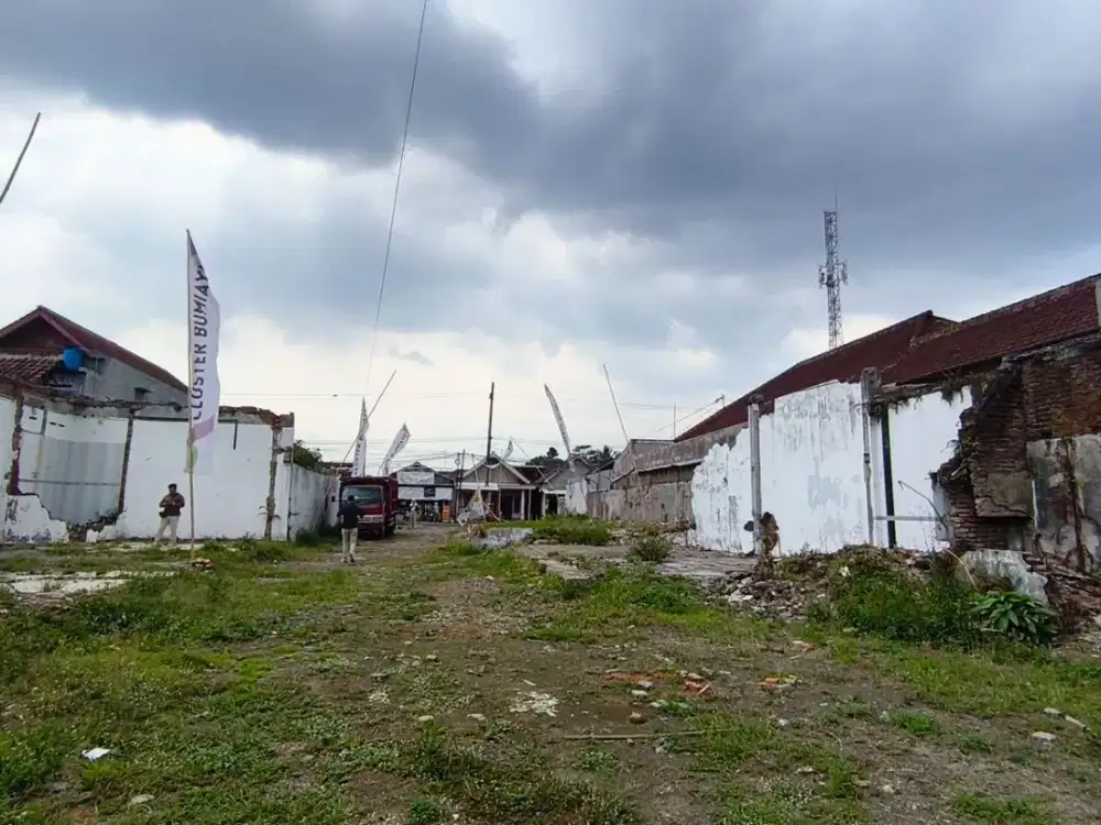 Tanah Pinggir Jalan Kota Malang Cocok Buat Toko
