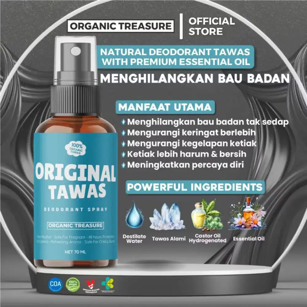 Tawas original anti bau bandan